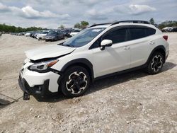 Salvage cars for sale from Copart West Warren, MA: 2021 Subaru Crosstrek Limited