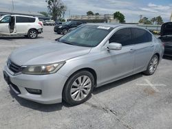 Salvage cars for sale at Tulsa, OK auction: 2014 Honda Accord EXL