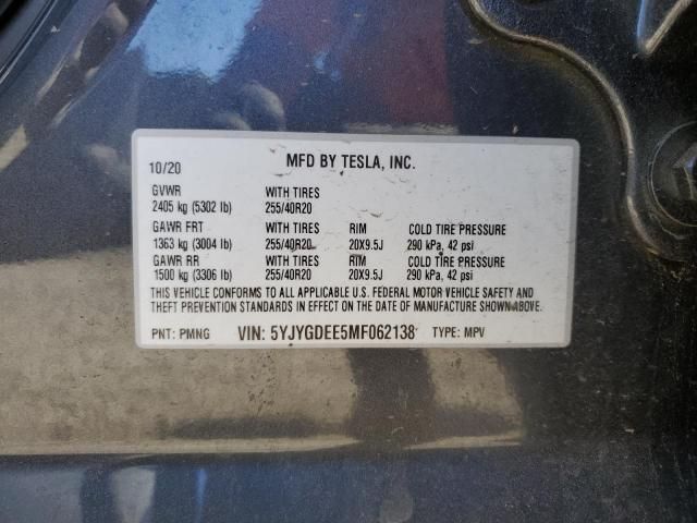 2021 Tesla Model Y