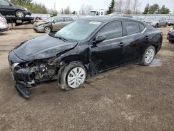 Salvage cars for sale at Bowmanville, ON auction: 2022 Nissan Sentra S