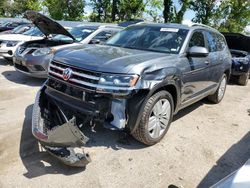 Salvage cars for sale at Cahokia Heights, IL auction: 2019 Volkswagen Atlas SEL