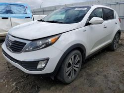 Salvage cars for sale at Nisku, AB auction: 2012 KIA Sportage EX