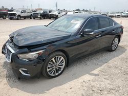 Infiniti q50 Luxe salvage cars for sale: 2023 Infiniti Q50 Luxe