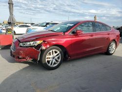 2016 Ford Fusion SE en venta en Grand Prairie, TX