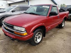 Salvage cars for sale at Pekin, IL auction: 2002 Chevrolet S Truck S10