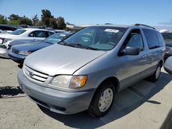 Vehiculos salvage en venta de Copart Martinez, CA: 2002 Toyota Sienna CE