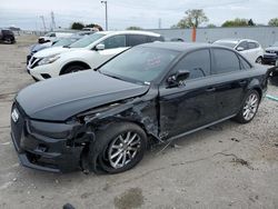 Salvage cars for sale at Franklin, WI auction: 2015 Audi A4 Premium