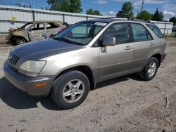Salvage cars for sale from Copart Lansing, MI: 2002 Lexus RX 300