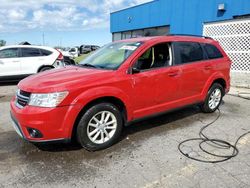 Salvage cars for sale from Copart Woodhaven, MI: 2016 Dodge Journey SXT