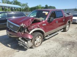 Salvage cars for sale from Copart Spartanburg, SC: 2004 Ford F150 Supercrew