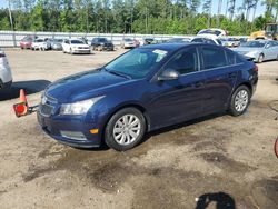 Salvage cars for sale from Copart Harleyville, SC: 2011 Chevrolet Cruze LS