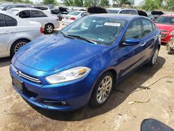 Salvage cars for sale at Elgin, IL auction: 2013 Dodge Dart Limited