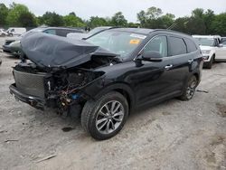 Salvage cars for sale from Copart Madisonville, TN: 2019 Hyundai Santa FE XL SE