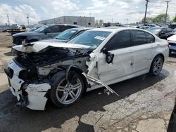 Salvage cars for sale at Chicago Heights, IL auction: 2013 BMW 550 XI