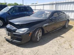 BMW salvage cars for sale: 2018 BMW 650 XI Gran Coupe