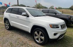 Salvage cars for sale at San Antonio, TX auction: 2014 Jeep Grand Cherokee Limited