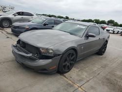 Salvage cars for sale at Grand Prairie, TX auction: 2011 Ford Mustang