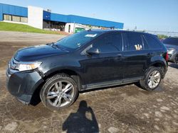 Salvage cars for sale from Copart Woodhaven, MI: 2014 Ford Edge SEL