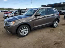 Salvage cars for sale at Colorado Springs, CO auction: 2013 BMW X3 XDRIVE28I