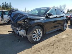 Salvage cars for sale from Copart Ontario Auction, ON: 2019 Infiniti QX50 Essential