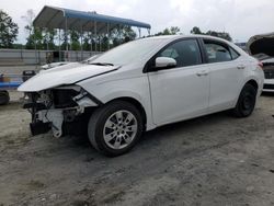 Salvage cars for sale from Copart Spartanburg, SC: 2014 Toyota Corolla L
