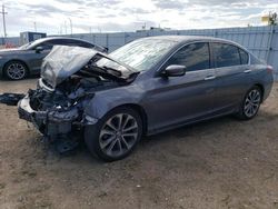 Honda Accord Sport salvage cars for sale: 2015 Honda Accord Sport