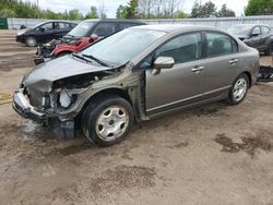 Salvage cars for sale at Bowmanville, ON auction: 2008 Acura CSX Technology
