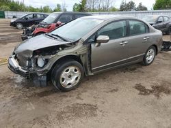 Acura salvage cars for sale: 2008 Acura CSX Technology