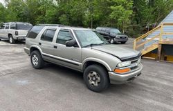 Salvage cars for sale at Kansas City, KS auction: 2004 Chevrolet Blazer