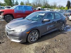 Salvage cars for sale at Portland, OR auction: 2016 Honda Civic LX