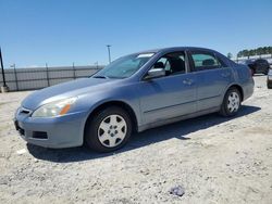 Salvage cars for sale at Lumberton, NC auction: 2007 Honda Accord LX