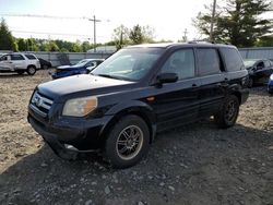 Salvage cars for sale from Copart Windsor, NJ: 2006 Honda Pilot EX