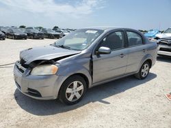 Salvage cars for sale from Copart San Antonio, TX: 2010 Chevrolet Aveo LS