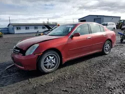Salvage cars for sale at Airway Heights, WA auction: 2005 Infiniti G35
