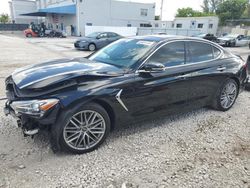 Salvage vehicles for parts for sale at auction: 2021 Genesis G70 Elite