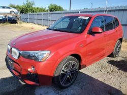 Salvage cars for sale at Sacramento, CA auction: 2016 BMW X3 XDRIVE28I
