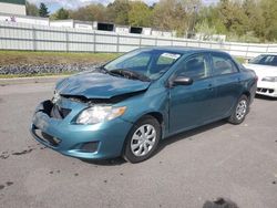 Salvage cars for sale from Copart Assonet, MA: 2010 Toyota Corolla Base