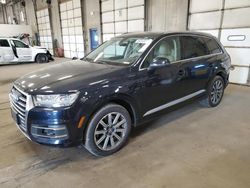 Salvage cars for sale at Blaine, MN auction: 2017 Audi Q7 Premium Plus