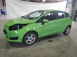 Salvage cars for sale at North Billerica, MA auction: 2015 Ford Fiesta SE
