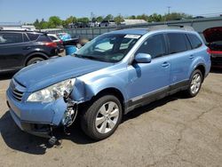 Salvage cars for sale at Pennsburg, PA auction: 2012 Subaru Outback 3.6R Limited