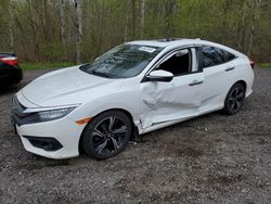 Salvage cars for sale at auction: 2018 Honda Civic Touring