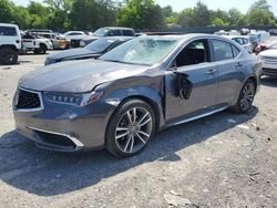 Salvage cars for sale at Madisonville, TN auction: 2020 Acura TLX Technology
