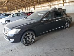 Mercedes-Benz s-Class salvage cars for sale: 2007 Mercedes-Benz S 550