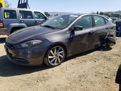 Salvage cars for sale from Copart San Martin, CA: 2016 Dodge Dart SXT