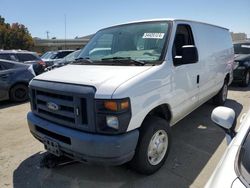 Salvage trucks for sale at Martinez, CA auction: 2012 Ford Econoline E150 Van