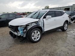 Salvage cars for sale at Kansas City, KS auction: 2021 Chevrolet Blazer 2LT