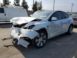 Salvage cars for sale at Rancho Cucamonga, CA auction: 2022 Tesla Model Y