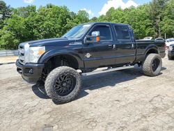 Salvage trucks for sale at Austell, GA auction: 2015 Ford F250 Super Duty