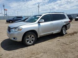 Salvage cars for sale from Copart Greenwood, NE: 2010 Toyota Highlander SE