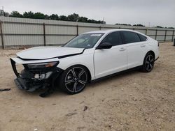 Carros salvage sin ofertas aún a la venta en subasta: 2023 Honda Accord Hybrid Sport